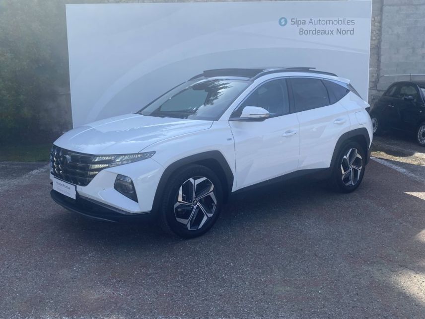 33110 : Hyundai Bordeaux Nord Le Bouscat - Sipa Automobiles - HYUNDAI TUCSON Executive - TUCSON IV - SERENITY WHITE - Automate sequentiel - Diesel