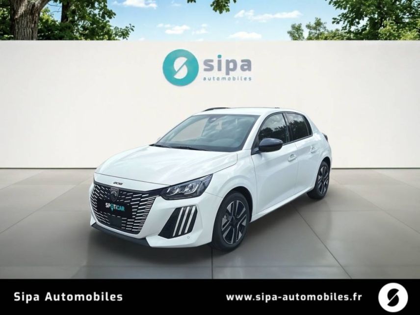 33140 : Hyundai - Sipa Automobiles – Bordeaux Sud - Villenave d’Ornon - PEUGEOT 208 Allure - 208 (09/2023) - BLANC - Automate sequentiel - Essence sans plomb