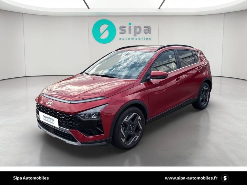 33140 : Hyundai Bordeaux Sud Villenave d'Ornon - Sipa Automobiles - HYUNDAI BAYON Creative - BAYON (05/2024) - Rouge - Automate sequentiel - Essence sans plomb