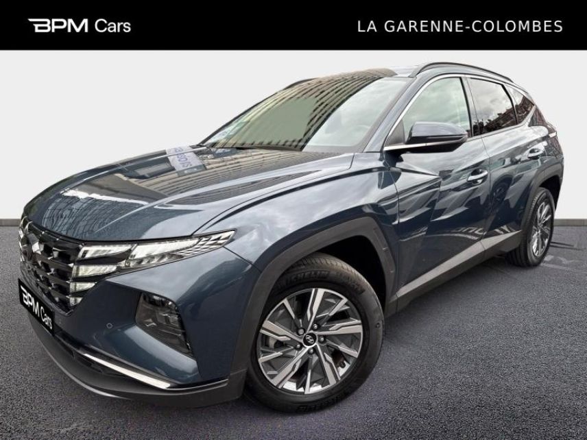 92250 : Hyundai La Garenne-Colombes - BPM Cars - HYUNDAI Tucson - Tucson - Teal Blue Métal - Traction - Hybride : Essence/Electrique
