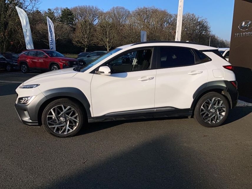 49070 : Hyundai Angers - Oceane Automobiles - HYUNDAI KONA HYBRID Creative - KONA - Blanc - Automate sequentiel - Essence / Courant électrique