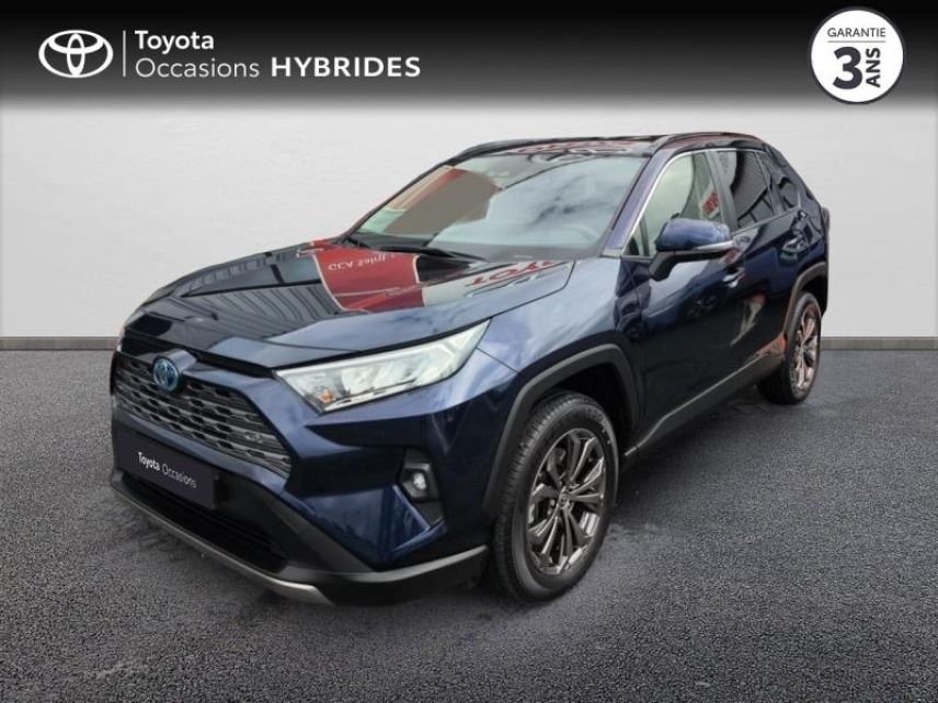 50000 : Hyundai Saint-Lô - GCA - TOYOTA RAV4 - RAV4 - Bleu de Prusse métallisé - Transmission intégrale - Hybride : Essence/Electrique