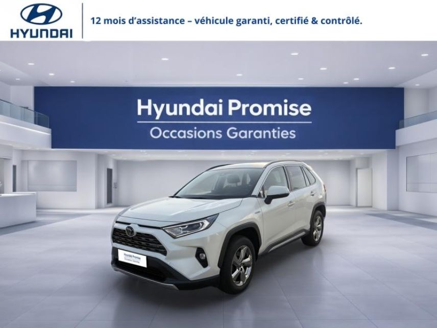 29200 : Hyundai Brest - Iroise Automobiles - TOYOTA RAV4 - RAV4 - Blanc Nacré - Traction - Hybride : Essence/Electrique