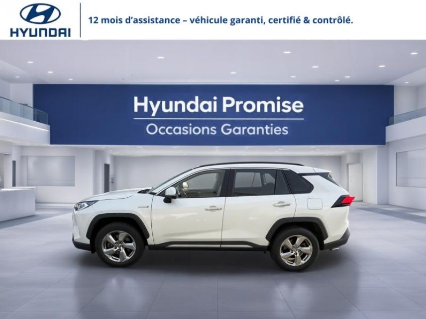 29200 : Hyundai Brest - Iroise Automobiles - TOYOTA RAV4 - RAV4 - Blanc Nacré - Traction - Hybride : Essence/Electrique