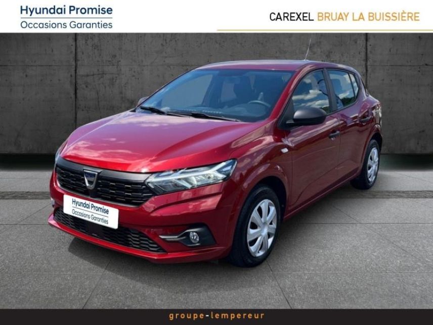 62700 : Hyundai Bruay-La-Buissière - Groupe Lempereur - DACIA Sandero - Sandero - Rouge Fusion métallisé - Traction - Essence