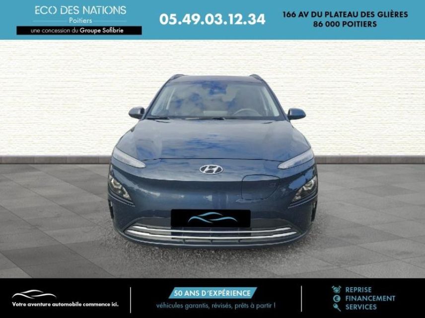 86000 : Hyundai Poitiers - Eco des Nations - HYUNDAI Kona - Kona - Teal Métal - Traction - Electrique