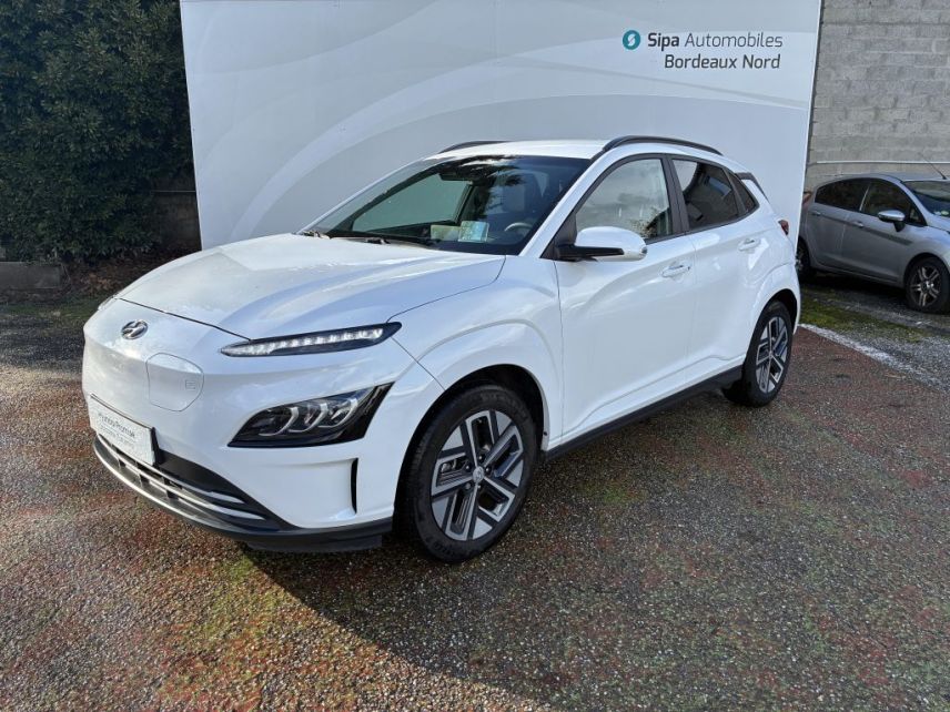 33110 : Hyundai Bordeaux Nord Le Bouscat - Sipa Automobiles - HYUNDAI KONA ELECTRIC Creative - KONA ELECTRIC (12/2020) - BLANC - Automate à fonct. Continu - Courant électrique