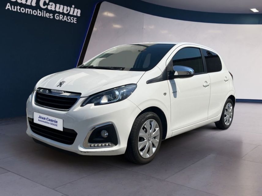 06130 : Hyundai Grasse - Garage Jean Cauvin - PEUGEOT 108 Style - 108 - Blanc - Boîte manuelle - Essence sans plomb