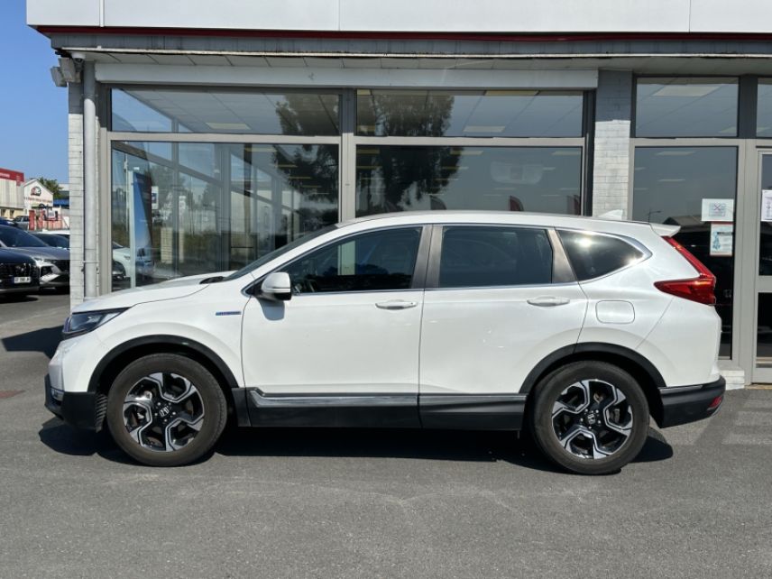 57200 : Hyundai Sarreguemines - Theobald Automobiles - HONDA CR-V - CR-V - Blanc Platine nacrée - Traction - Hybride : Essence/Electrique