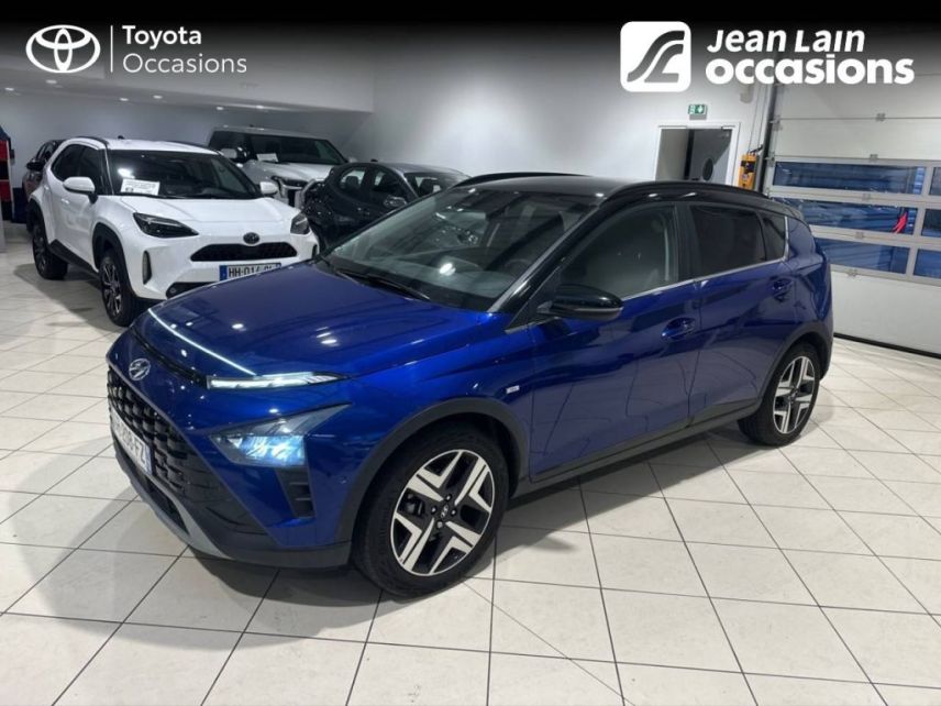 73290 : Hyundai Chambéry - Jean Lain Mobilités - HYUNDAI BAYON Executive - BAYON - Bleu - Automate sequentiel - Essence sans plomb
