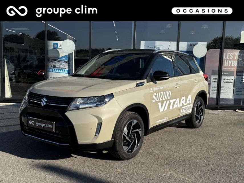 40990 : Hyundai Dax - i-AUTO - SUZUKI Vitara - Vitara - So&#039;Color Savanna Ivory/Black métal - Traction - Essence/Micro-Hybride