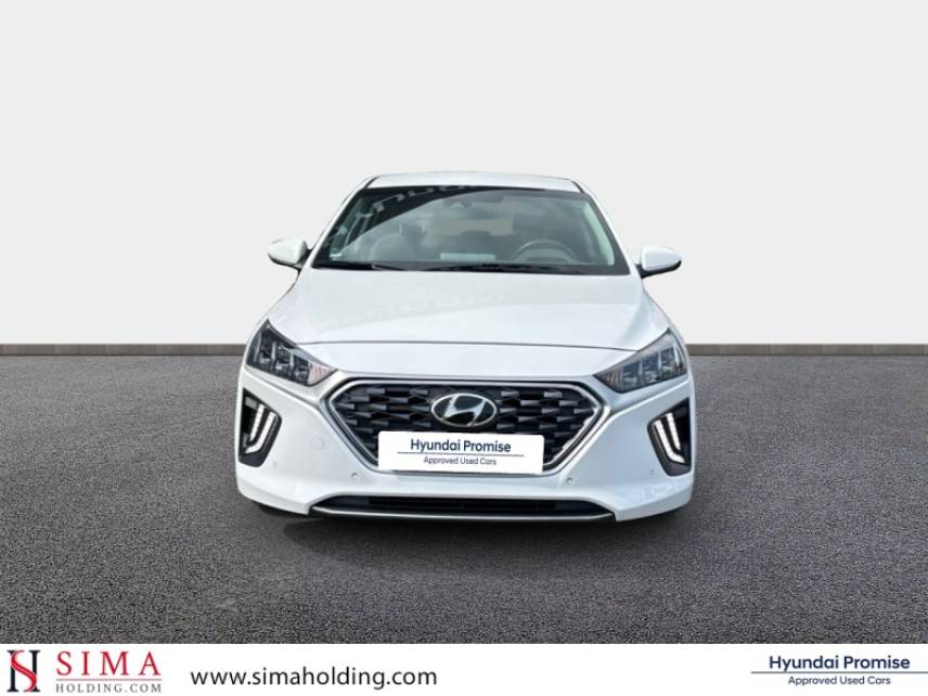 59540 : Hyundai Cambrai - ADNH - HYUNDAI Ioniq - Ioniq - Blanc toitnoir - Traction - Hybride : Essence/Electrique