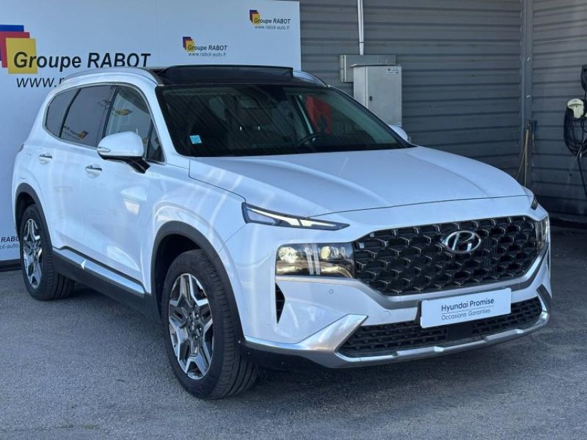 78310 : Hyundai Coignières - Socohy | Groupe Rabot - HYUNDAI Santa Fe - Santa Fe - Creamy White Métal - Transmission intégrale - Hybride rechargeable : Essence/Electrique