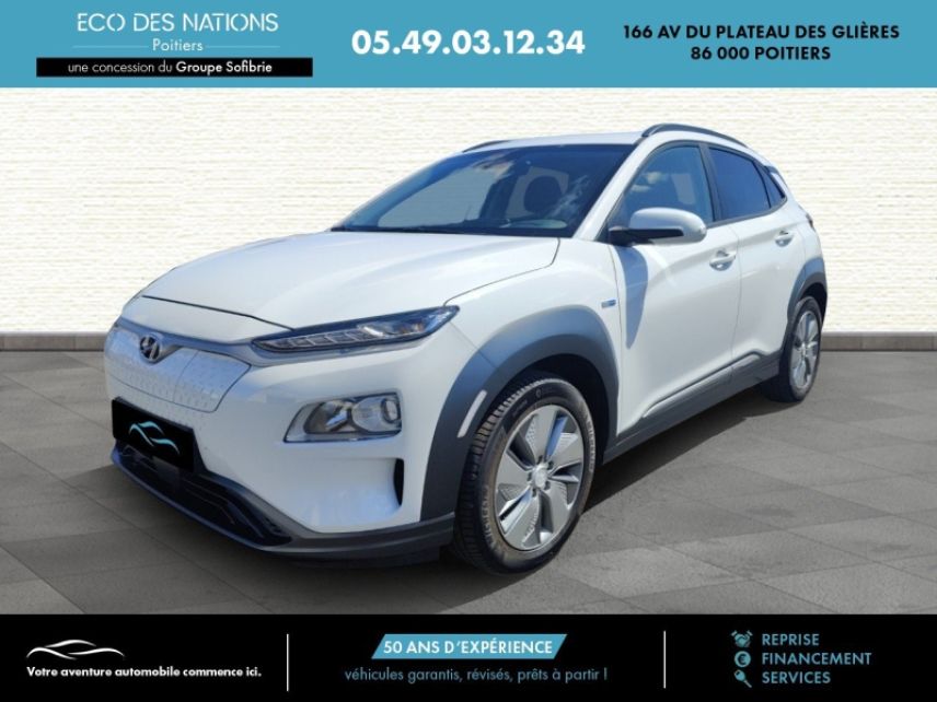 86000 : Hyundai Poitiers - Eco des Nations - HYUNDAI Kona - Kona - Chalk White Métal - Traction - Electrique