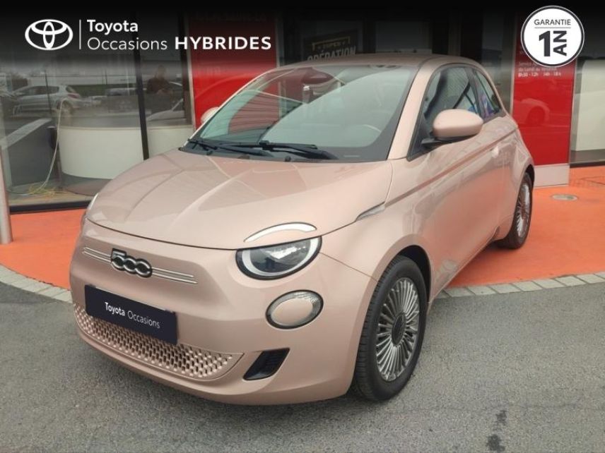 50000 : Hyundai Saint-Lô - GCA - FIAT 500 - 500 - Rose - Traction - Electrique