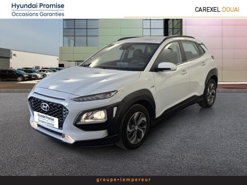 59187 : Hyundai Douai - Groupe Lempereur - HYUNDAI Kona - Kona - Chalk White Métal - Traction - Hybride : Essence/Electrique