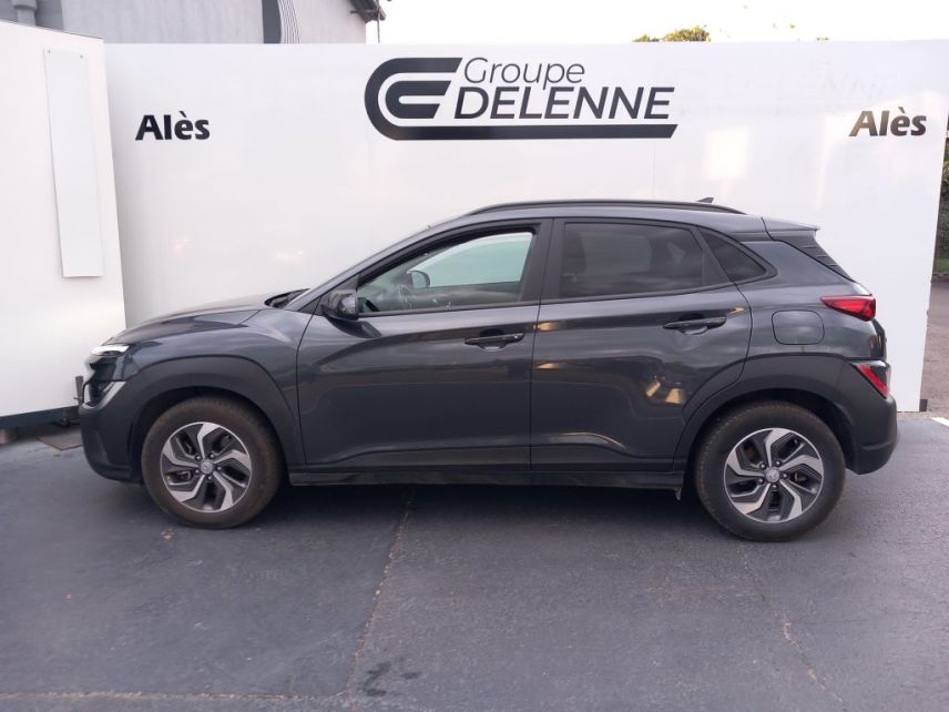 30100 : Hyundai Alès - Auto Hall - HYUNDAI KONA HYBRID Intuitive - KONA - Gris - Automate sequentiel - Essence / Courant électrique