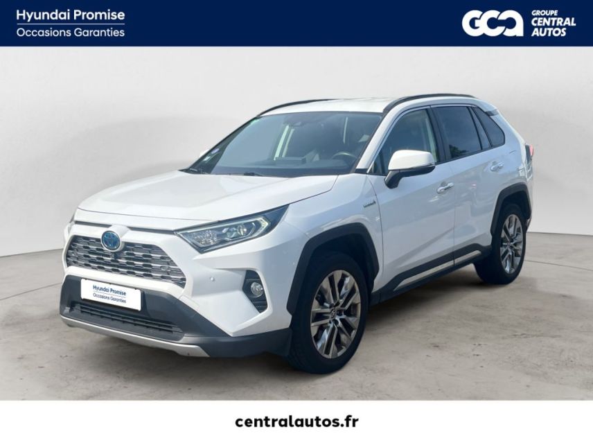38200 : Hyundai Vienne - Groupe Central Autos - TOYOTA RAV4 HYBRIDE MY20 Lounge - RAV4 V - Blanc - Automate à fonct. Continu - Essence / Courant électrique