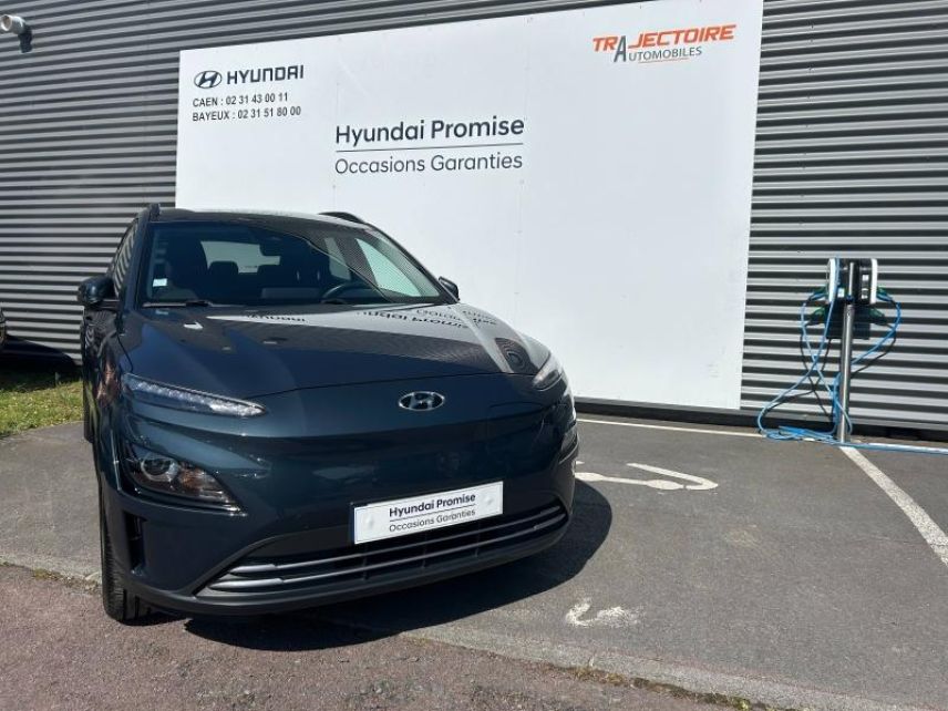 14100 : Hyundai Lisieux - Trajectoire Automobiles - HYUNDAI Kona - Kona - Bleu - Traction - Electrique