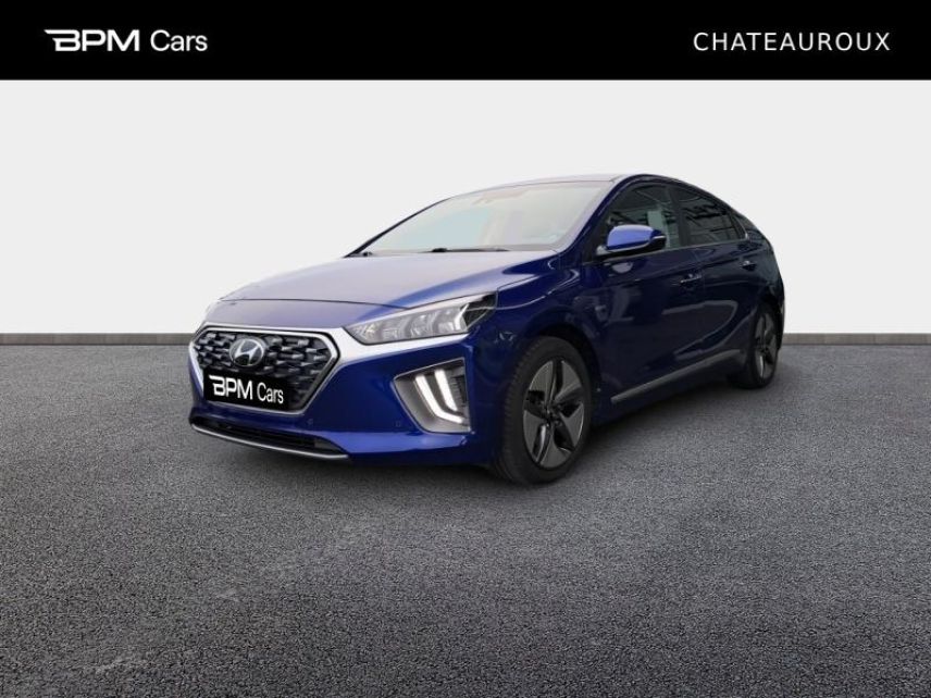 36000 : Hyundai Châteauroux - ELLIPSE Automobiles - HYUNDAI Ioniq - Ioniq - Intense Blue - Traction - Hybride : Essence/Electrique