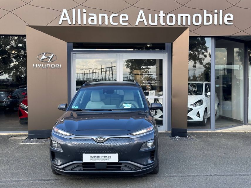 28600 : Hyundai Chartres - Alliance Automobile - HYUNDAI Kona - Kona - Bleu - Traction - Electrique