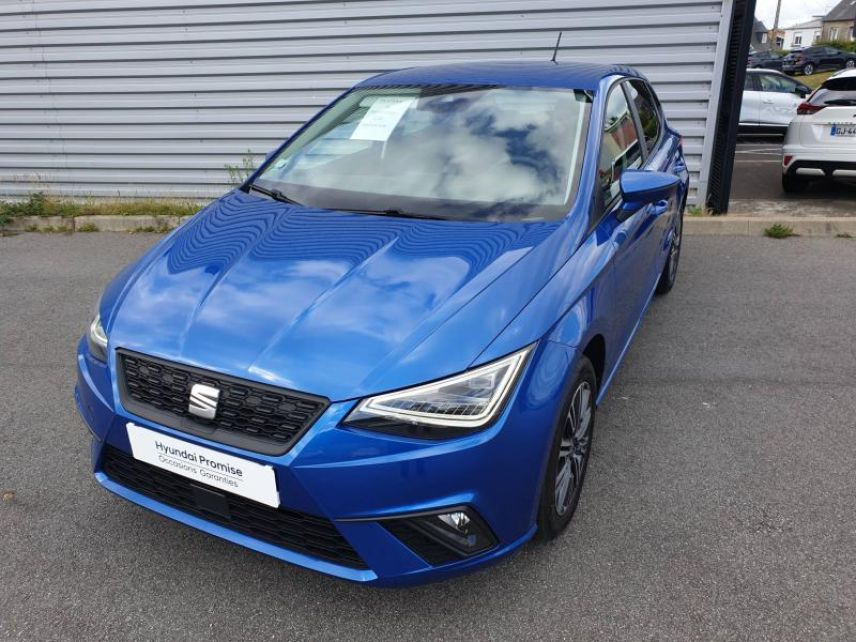 29200 : Hyundai Brest - Iroise Automobiles - SEAT Ibiza - Ibiza - Bleu électrique métal - Traction - Essence