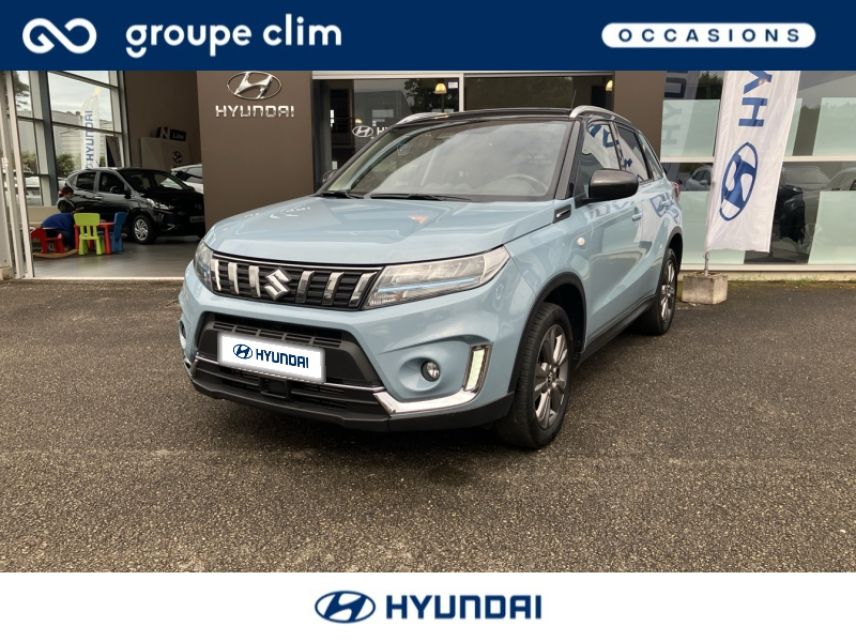 40280 : Hyundai Mont de Marsan i-AUTO - SUZUKI Vitara - Vitara - So&#039;Color Ice Grayish Blue/Black métal - Traction - Essence/Micro-Hybride