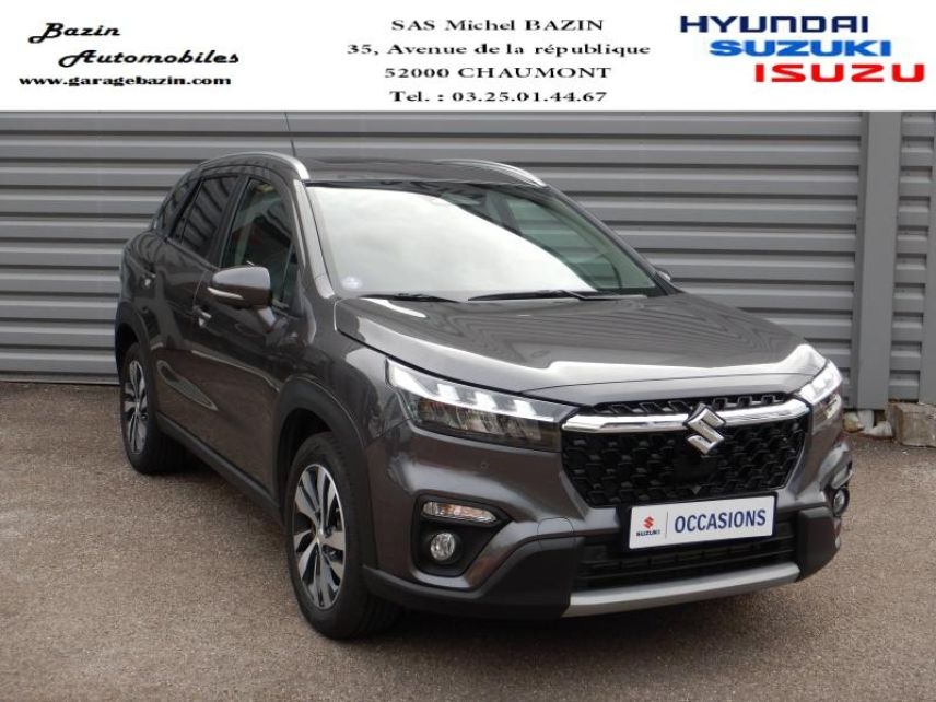 52000 : Hyundai Chaumont - Garage Michel Bazin - SUZUKI S-Cross - S-Cross - Titan Dark Gray métallisée - Traction - Essence/Micro-Hybride