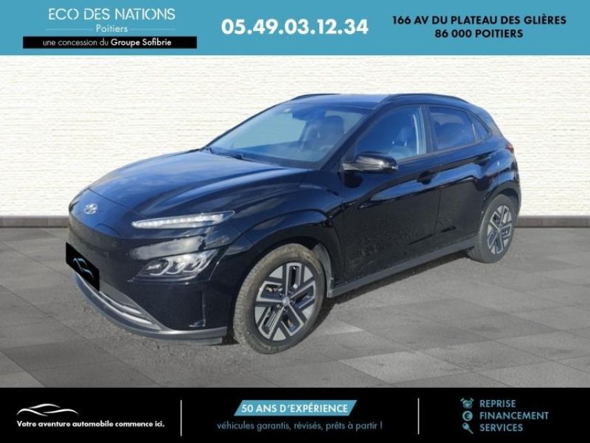 86000 : Hyundai Poitiers - Eco des Nations - HYUNDAI Kona - Kona - Noire - Traction - Electrique