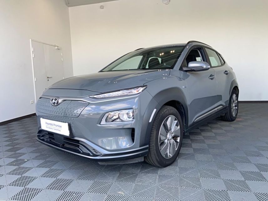 85000 : Hyundai La Roche-sur-Yon - Océane Auto - HYUNDAI KONA ELECTRIC Intuitive - KONA ELECTRIQUE - Gris - Automate à fonct. Continu - Courant électrique