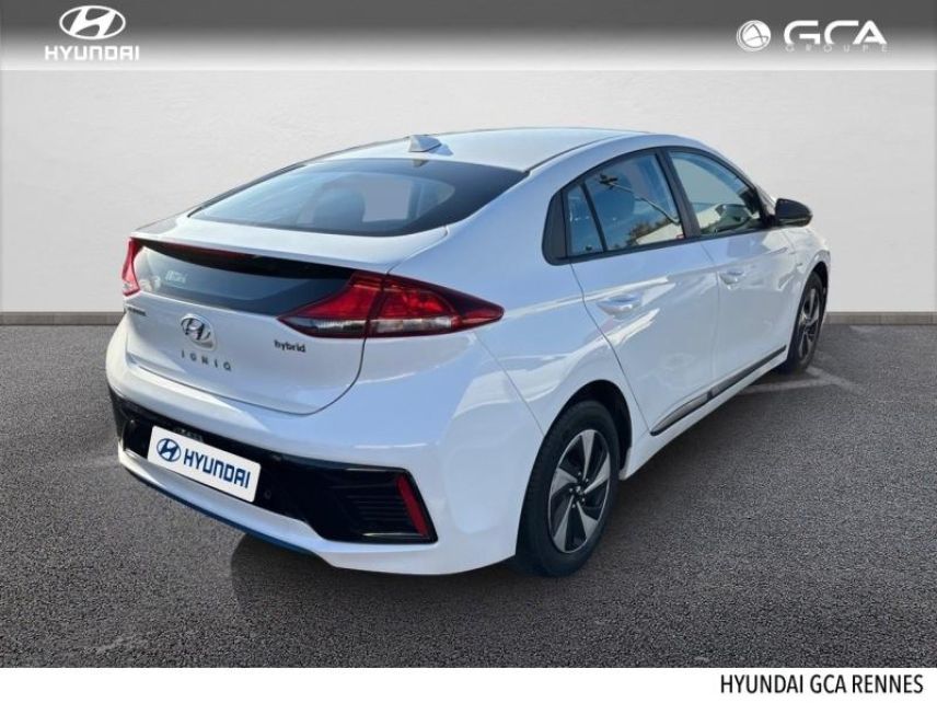 35510 : Hyundai Rennes - GCA - HYUNDAI Ioniq - Ioniq - Polar White - Traction - Hybride : Essence/Electrique
