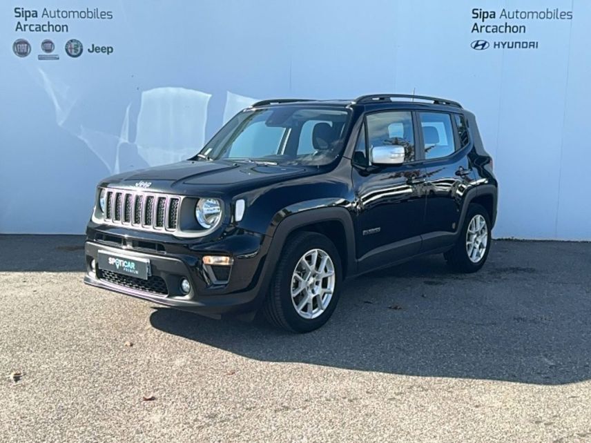 33260 : Hyundai Arcachon - Sipa Automobiles - JEEP RENEGADE Limited - RENEGADE - NOIR - Boîte automatisée - Essence sans plomb