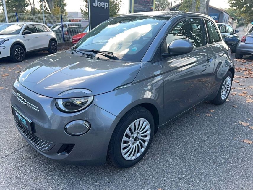 04100 : Hyundai Manosque - Pedinielli - FIAT 500e BERLINE Action Plus - 500 III - Gris - Automate à fonct. Continu - Courant électrique