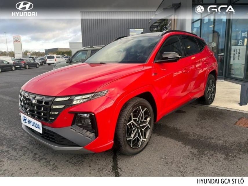 50000 : Hyundai Saint-Lô - GCA - HYUNDAI Tucson - Tucson - Sunset Red Métal - Traction - Hybride : Essence/Electrique
