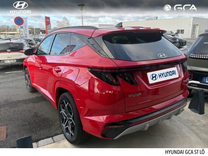 50000 : Hyundai Saint-Lô - GCA - HYUNDAI Tucson - Tucson - Sunset Red Métal - Traction - Hybride : Essence/Electrique