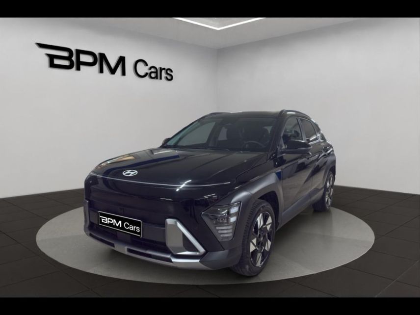 94270 : Hyundai Kremlin-Bicêtre - BPM Cars - HYUNDAI Kona - Kona - Abyss Black perlé métallisé - Traction - Hybride : Essence/Electrique