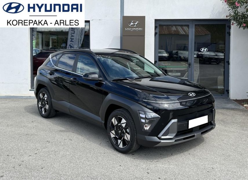 13200 : HYUNDAI Arles - Lexa Automobile - HYUNDAI KONA Creative - KONA II - Noir - Automate sequentiel - Essence / Courant électrique