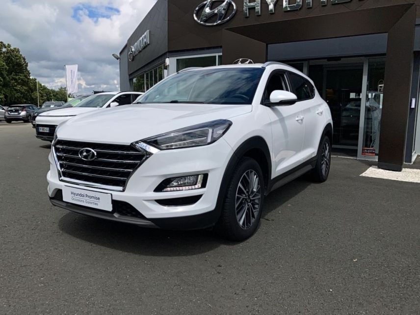 49070 : Hyundai Angers - Oceane Automobiles - HYUNDAI TUCSON Premium - TUCSON III - Blanc - Boîte manuelle - Diesel