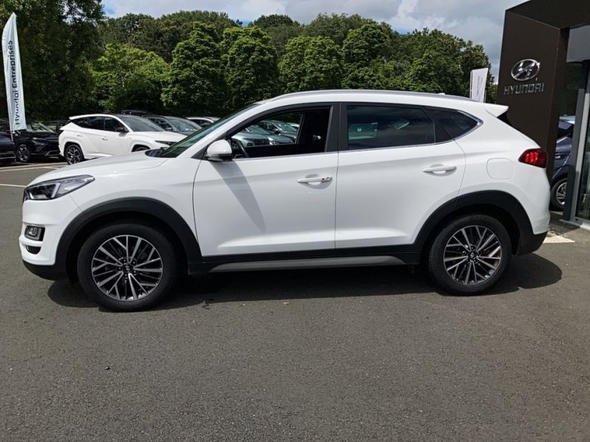 49070 : Hyundai Angers - Oceane Automobiles - HYUNDAI TUCSON Premium - TUCSON III - Blanc - Boîte manuelle - Diesel