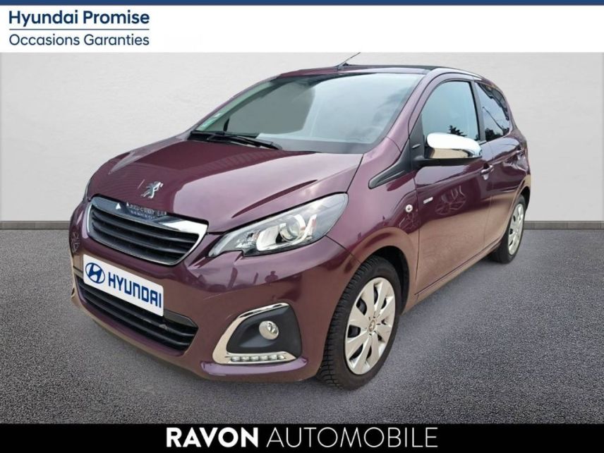 42100 : Hyundai Saint-Etienne - Ravon Automobile - PEUGEOT 108 Style TOP! - 108 - Bleu - Boîte manuelle - Essence sans plomb