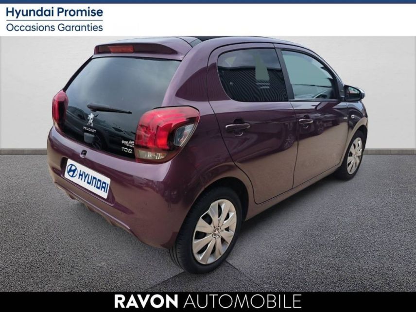 42100 : Hyundai Saint-Etienne - Ravon Automobile - PEUGEOT 108 Style TOP! - 108 - Bleu - Boîte manuelle - Essence sans plomb