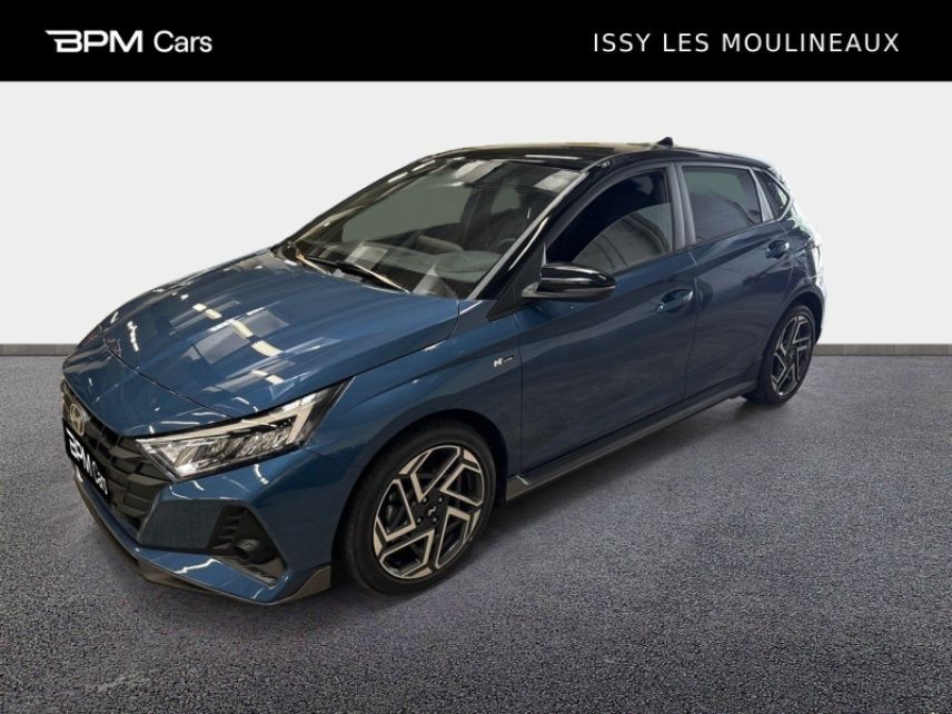 18230 : Hyundai Bourges - BPM Cars - HYUNDAI i20 - i20 - Vibrant Blue Métal/Toit+rétros Black - Traction - Essence