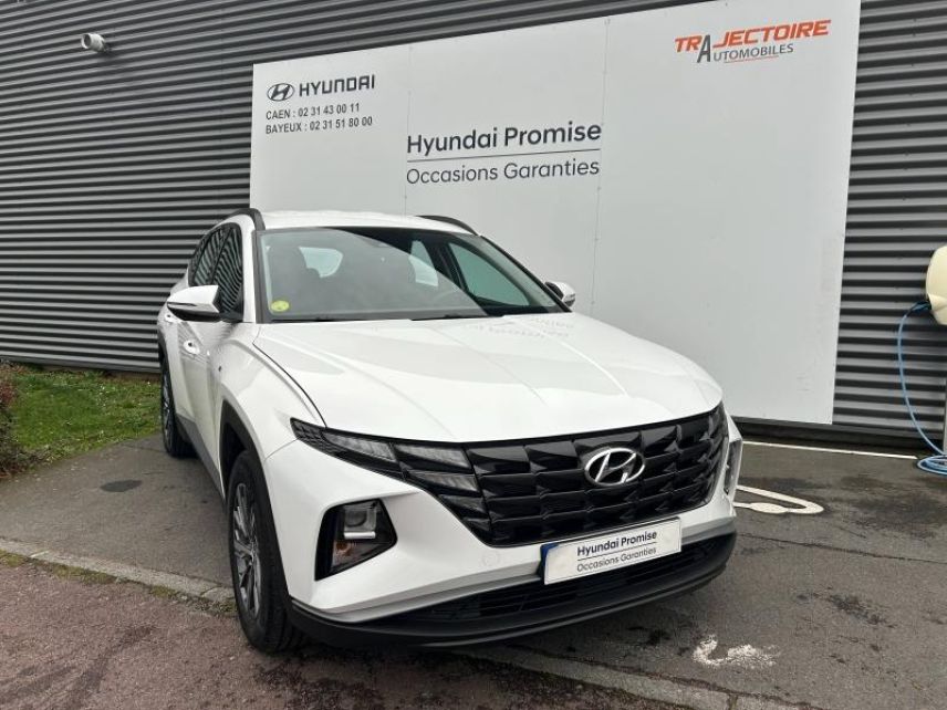 14100 : Hyundai Lisieux - Trajectoire Automobiles - HYUNDAI Tucson - Tucson - Serenity White Métal - Traction - Diesel/Micro-Hybride