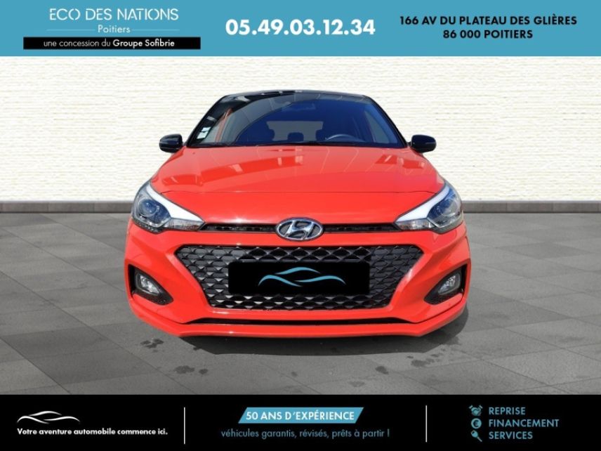 86000 : Hyundai Poitiers - Eco des Nations - HYUNDAI i20 - i20 - Rouge - Traction - Essence