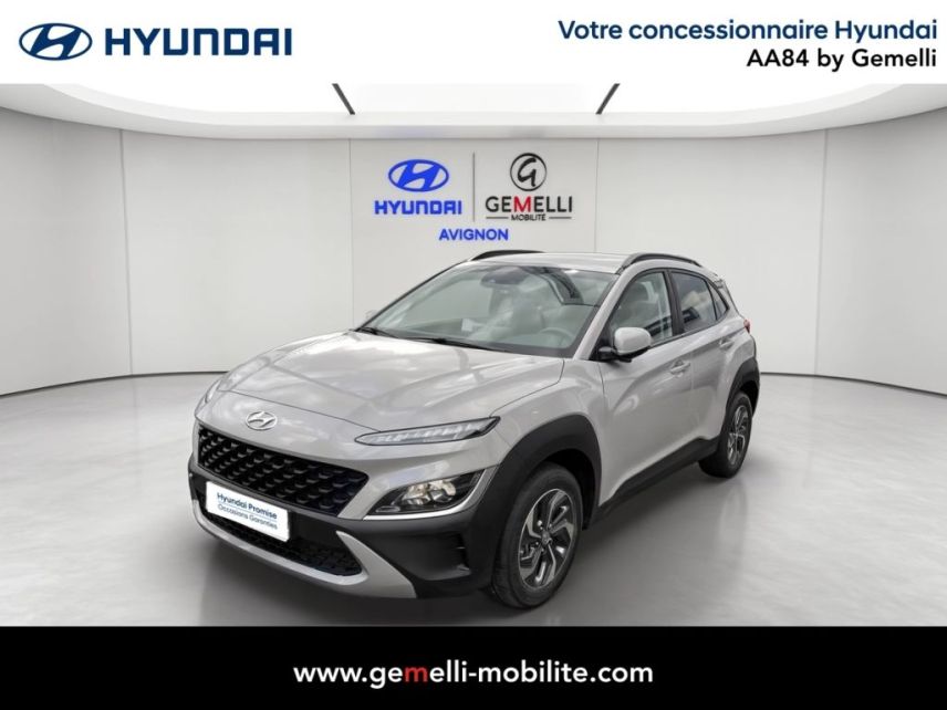 84130 : Hyundai Avignon - Actions Automobiles 84 - HYUNDAI KONA HYBRID Intuitive - KONA - Gris - Automate sequentiel - Essence / Courant électrique