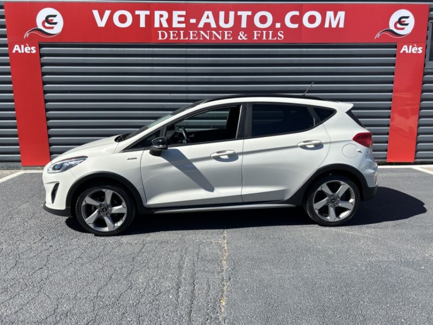 30100 : Hyundai Alès - Auto Hall - FORD FIESTA ACTIVE Active - FIESTA VII - Blanc - Boîte manuelle - Essence sans plomb