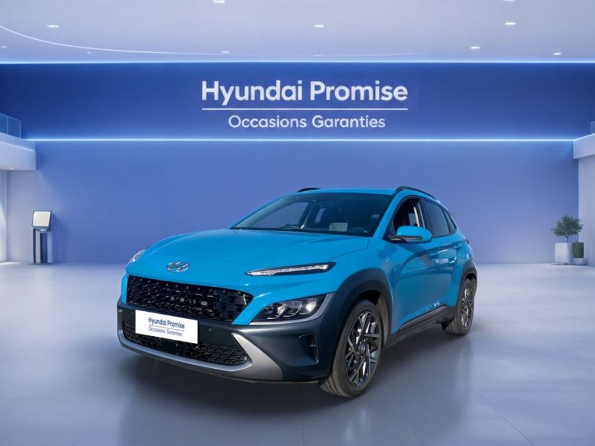85000 : Hyundai MoceanRent | La Roche-sur-Yon - Océane Auto - HYUNDAI KONA HYBRID Executive - KONA - Bleu - Automate sequentiel - Essence / Courant électrique