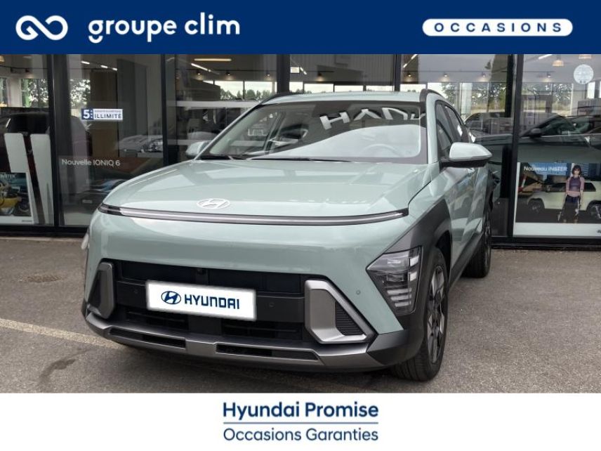 40990 : Hyundai - Groupe Clim - Dax - HYUNDAI Kona - Kona - Vert - Traction - Hybride : Essence/Electrique