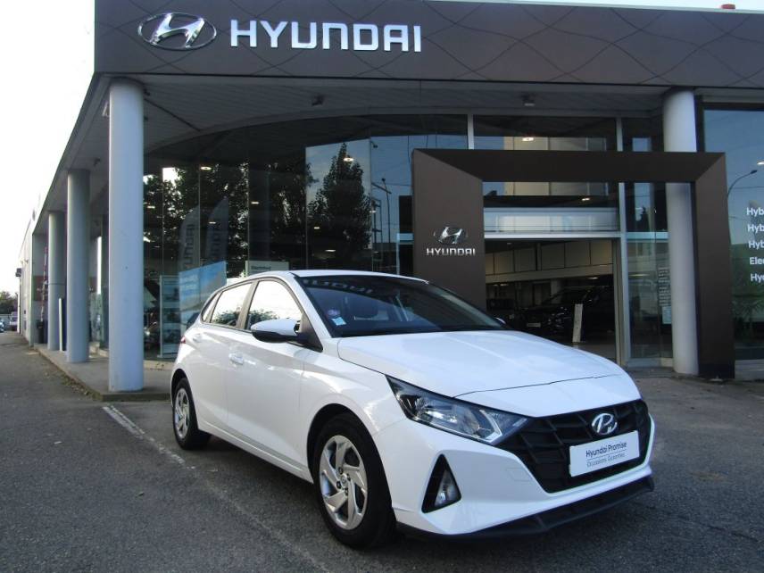 91100 : Hyundai Corbeil-Essonnes - CAP Fournier - HYUNDAI i20 Initia - i20 III - BLANC - Boîte manuelle - Essence sans plomb