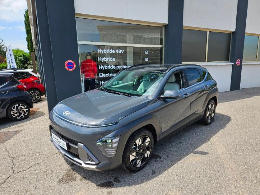 06130 : Hyundai Grasse - Garage Jean Cauvin - HYUNDAI Kona - Kona - Electronic Gray - Traction - Hybride : Essence/Electrique